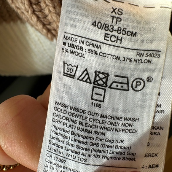 Banana Republic Colour Block Wool Blend Sweater - Size XS - Picture 2 of 3